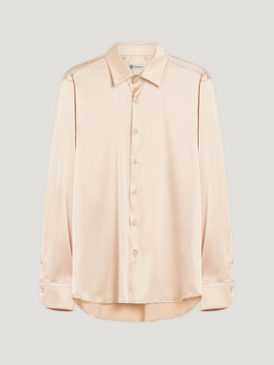 Sable Loose Fit Silk Shirt