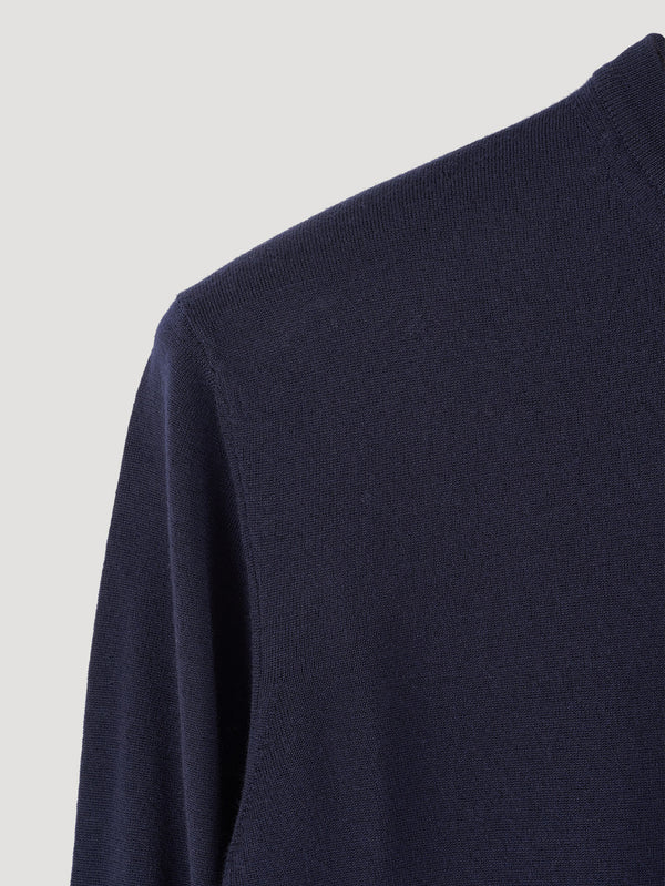 Navy Classic Merino Crew Neck