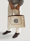 CB Canvas Beach Bag