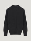 Charcoal Sailor Collar Sweater