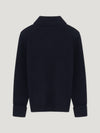 Navy Sailor Collar Sweater