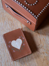 Special Edition Valentines Tan Card Case