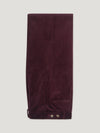 Deep Claret Slouchy Trousers