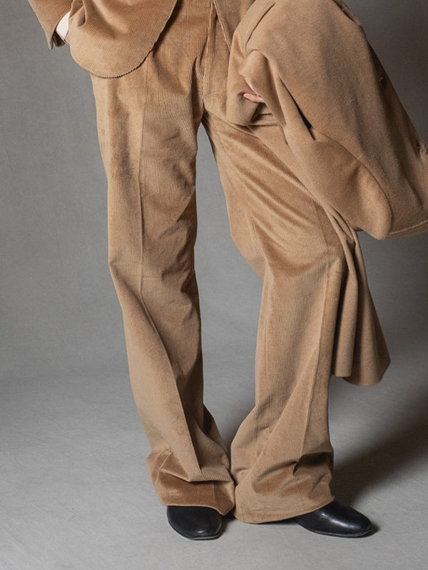 Camel Slouchy Trousers