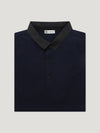 Navy/Black Smoking Polo Shirt