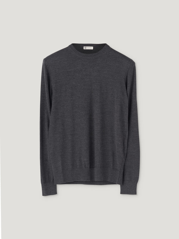 Connolly England | Charcoal Classic Crew Neck