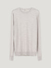 Connolly Light Grey Classic Merino Crew Neck