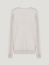 Connolly Light Grey Classic Merino Crew Neck